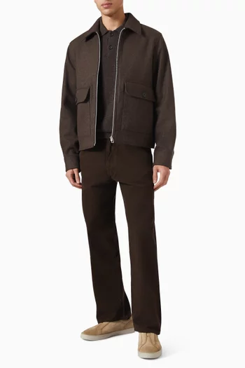 Harrington Jacket in Knit