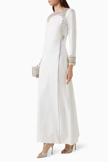 Embellished Maxi Dress