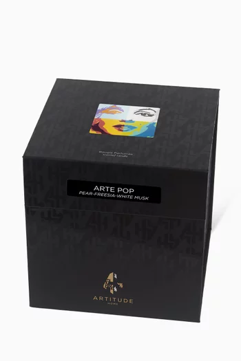 Arte Pop Scented Candle, 16cm