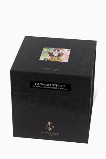 Fashion Street Scented Candle, 16cm