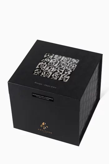 Mosaico En Ajedrez Scented Candle, 10cm