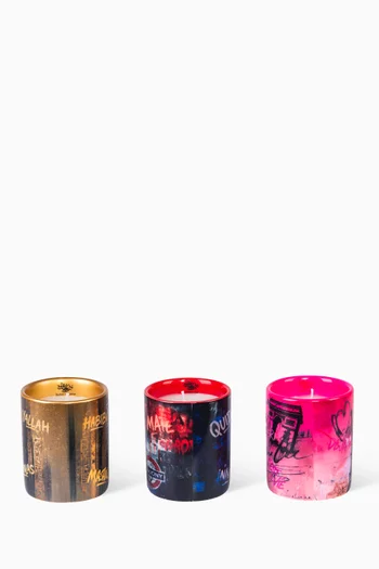 Coolest Cities Candle Gift Set, Set of 3
