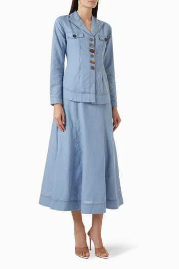 Sand Co-ord Set in Linen