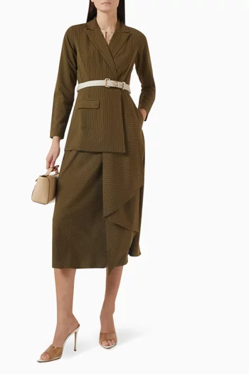 Kina  Midi Dress in Terry Rayon