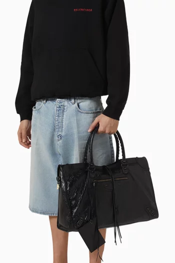 Large Le City Bag in Arena Lambskin