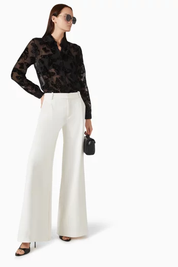 Laurent Blouse in Velvet