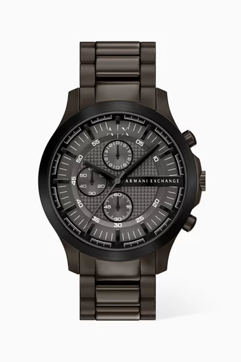 Hampton Quartz Chronograph Watch, 46mm