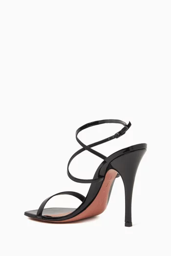 Felicia 100 Sandals in Patent Leather