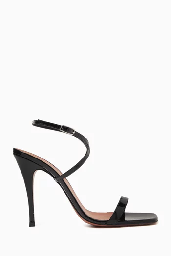 Felicia 100 Sandals in Patent Leather