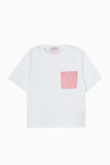 Printed Chest Pocket T-Shirt