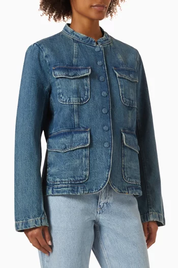 Mercer Blazer in Denim
