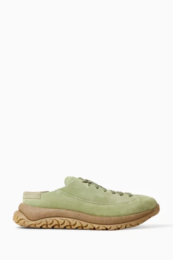 1774 Uerzell Mules in Suede