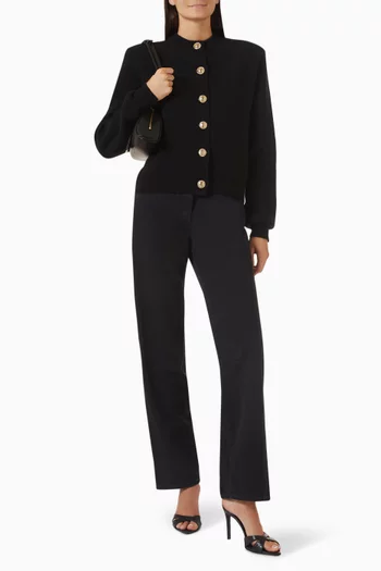 Buttoned Cardigan in Cashmere