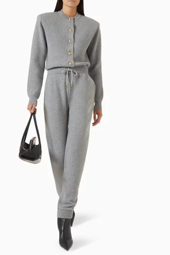 Buttoned Cardigan in Cashmere