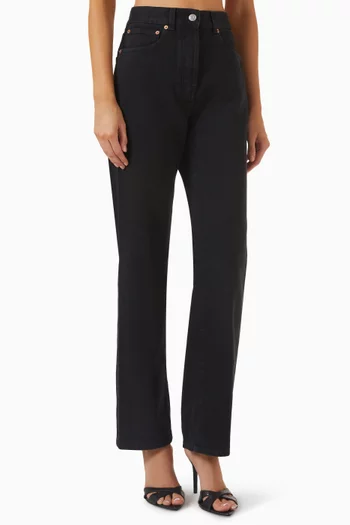 Straight-fit Pants in Denim