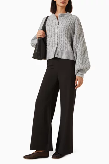 Carmen Cardigan in Cable-knit