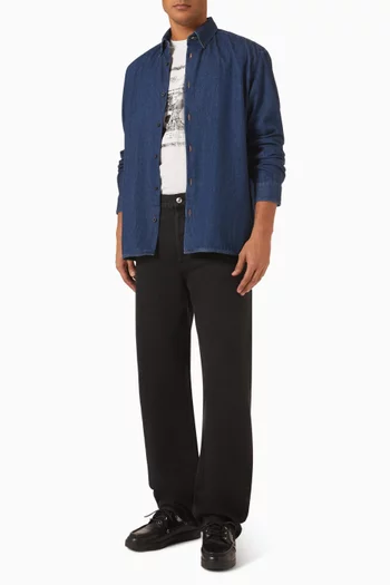 Mathias Logo Shirt in Organic Cotton