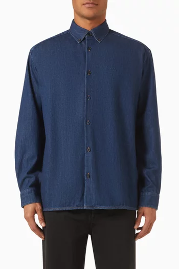 Mathias Logo Shirt in Organic Cotton