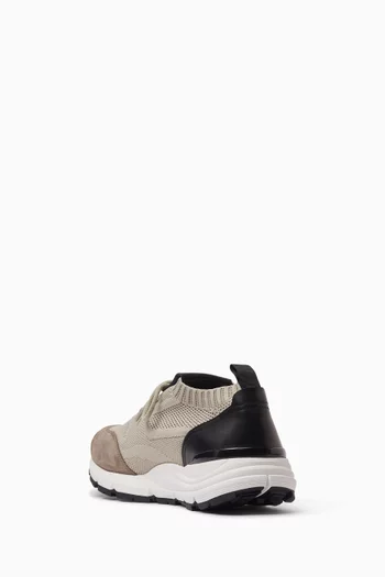 Robbie Sneakers in Mesh & Leather