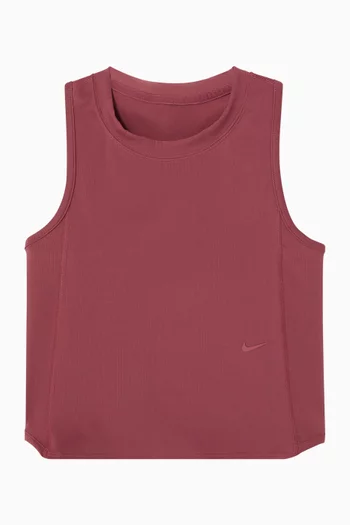 بلوزة بلا أكمام بتقنية Dri-FIT‏ نسيج مضلع