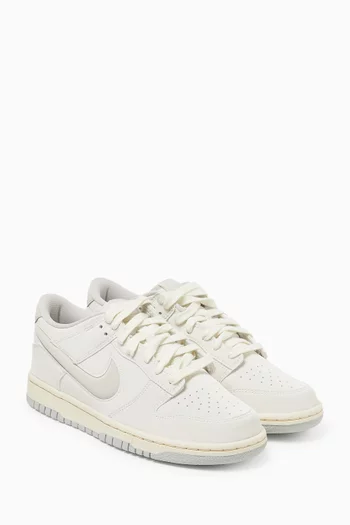 Dunk Low LV8 Sneakers in Leather