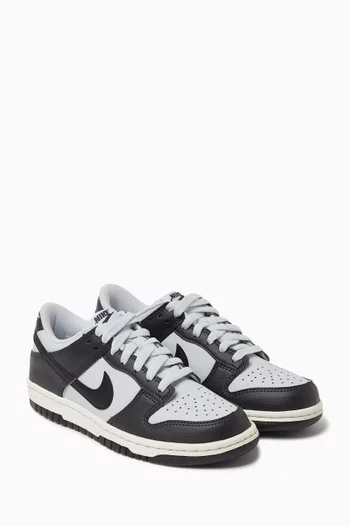 Dunk Low Sneakers in Leather