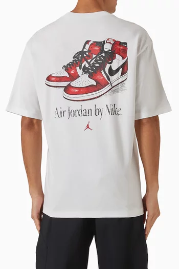 Graphic-print T-shirt in Jersey