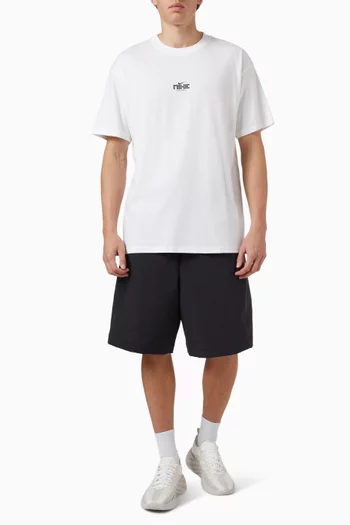 Sportswear Logo T-shirt in Cotton