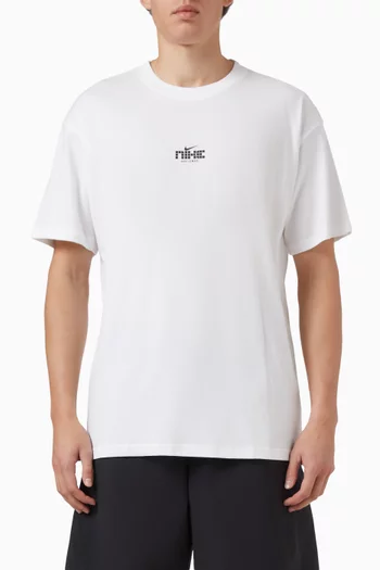 Sportswear Logo T-shirt in Cotton