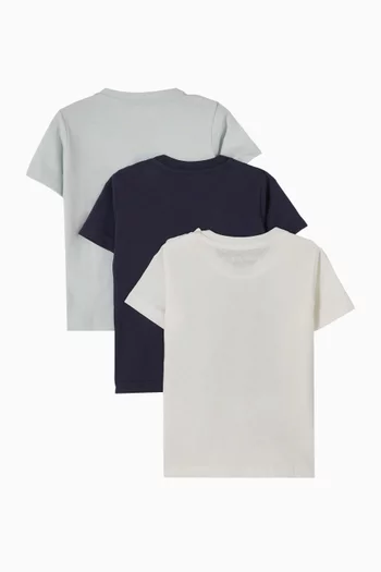 Logo T-Shirt, Set of 3