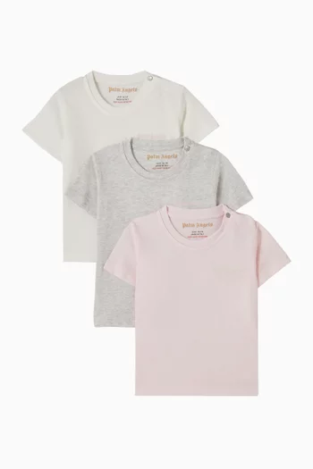 Logo T-Shirt , Set of 3
