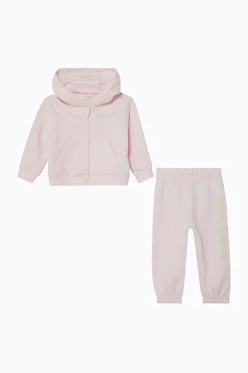 Logo Tracksuit Set in Cotton