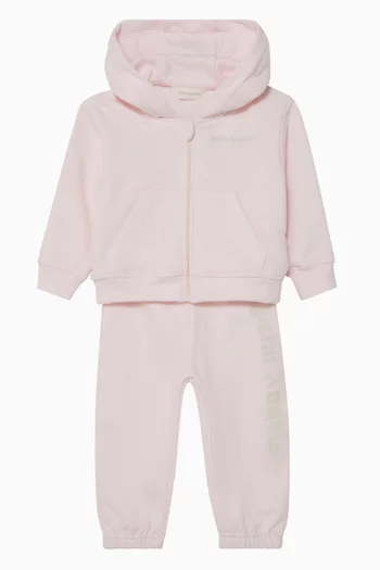 Logo Tracksuit Set in Cotton