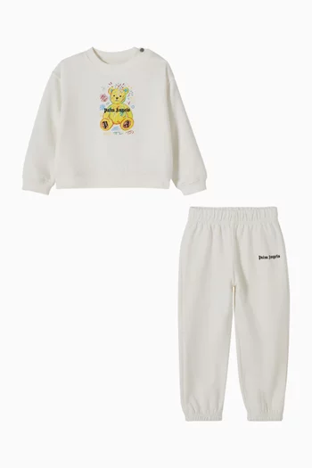Bear-Print Tracksuit