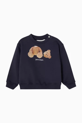 Teddy Bear Sweatshirt in Cotton