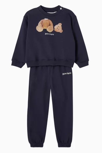 Gothic Logo Sweatpants in Cotton