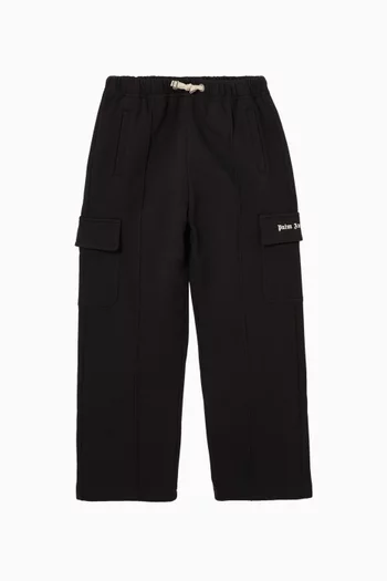 Logo-Print Drawstring Trackpants
