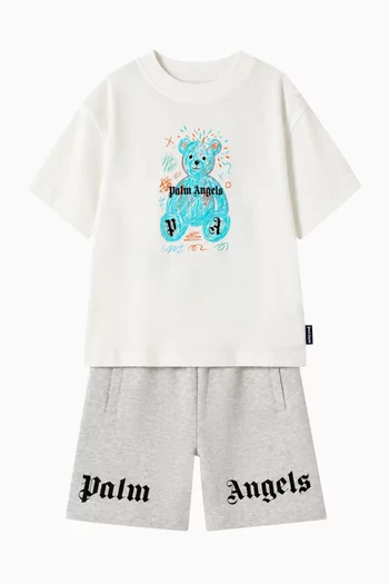 Teddy Graphic T-shirt in Cotton-jersey