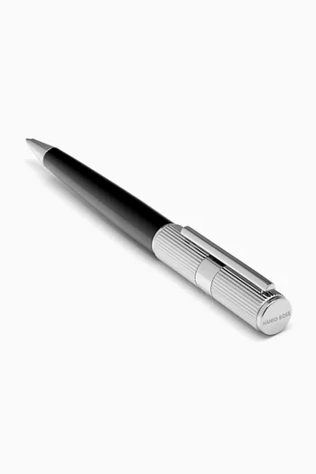 Formation Line Ballpoint Pen in Plated Brass