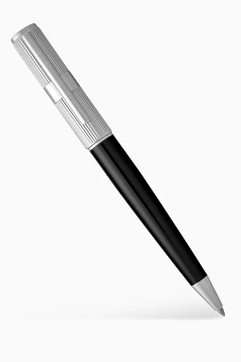 Formation Line Ballpoint Pen in Plated Brass