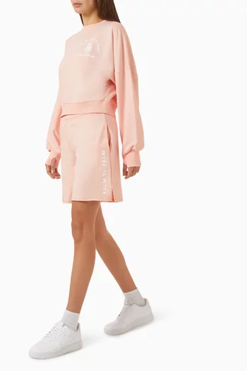 Bea Bermuda Shorts in Cotton-blend