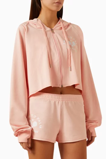 Brigitte Crop Jacket in Cotton-blend