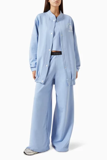 Corrine Long Jacket in Cotton-blend