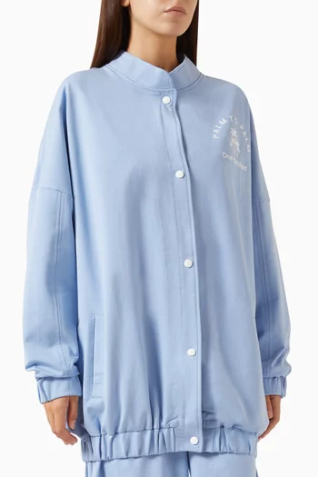 Corrine Long Jacket in Cotton-blend