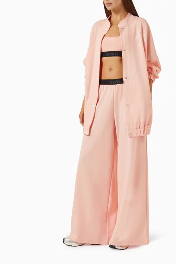 Corrine Long Jacket in Cotton-blend