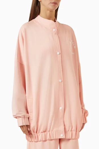 Corrine Long Jacket in Cotton-blend
