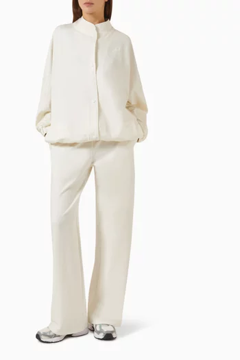 Corrine Long Jacket in Cotton-blend