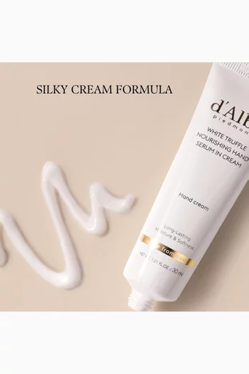 White Truffle Nourishing Hand Serum In Cream, 30ml
