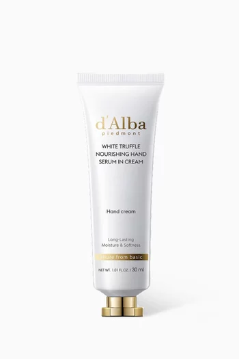 White Truffle Nourishing Hand Serum In Cream, 30ml