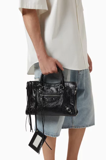 Small Le City Bag in Arena Lambskin